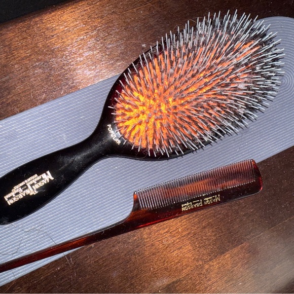 Mason Pearson Popular Mixture Brush and Tail Comb - Picture 3 of 3